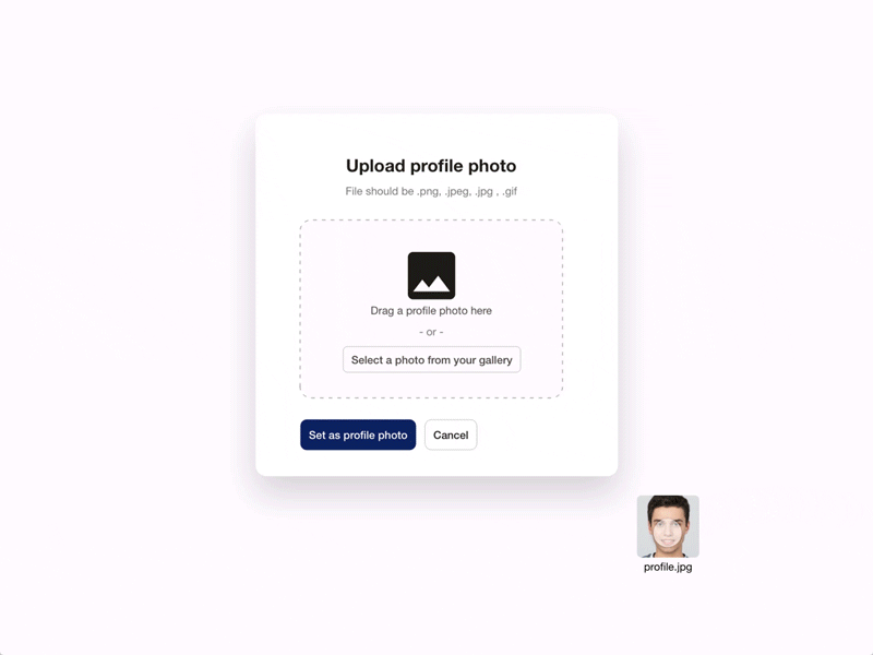 File Upload adobe xd adobexd daily daily 100 challenge dailyui dailyuichallenge file file manager file upload profile profile design profile page ui design uidesign upload upload file uploading web design webdesign