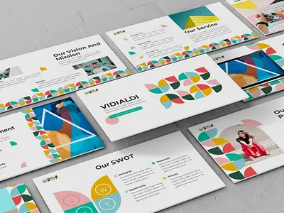 Vidialdi – Geometric Presentation Template business presentation creative geometric keynote template lookbook minimal pitchdeck powerpoint template presentation proposal simple slides