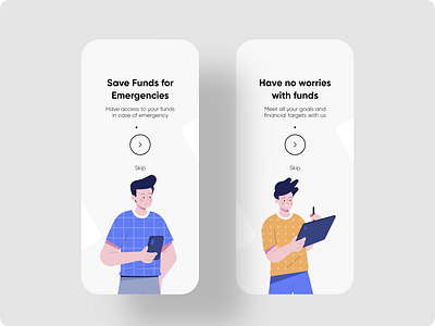 Onboarding UI adobexd app design dailyui finance app mobile ui onboarding onboarding screens onboarding ui ui uidesign uiinspirations uiux userinterface ux