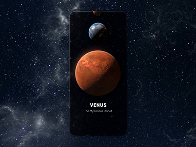 Planets App 3d after effect aniamtion app appdesign dailyui desgin earth galaxy jupiter mars motion design motiongraphic planet planets saturn space ui userexperience venus