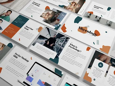 Shycology – Psychology Presentation Template abstract business presentation clean keynote template lookbook minimal pitchdeck powerpoint template presentation proposal shycology simple slides