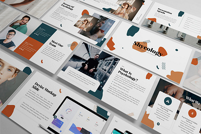 Shycology – Psychology Presentation Template abstract business presentation clean keynote template lookbook minimal pitchdeck powerpoint template presentation proposal shycology simple slides