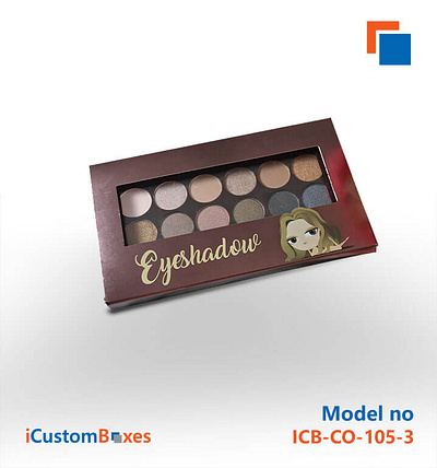 Custom Eye Shadow Boxes Wholesale at iCustomBoxes