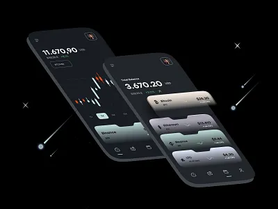 Crypto Mobile App Design android app android app screen design app app screen design crypto design fintech interface ios app mobile mobile app design mobile ui mobileui nft ux ui design uxuidesign