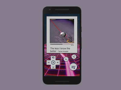 Day 9 Music Player #DailyUI app dailyui dailyuichallenge design music music app music player vaporwave