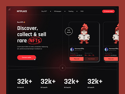 Very cool headerline two stroke long app bitcoin blockchain coin crypto art crypto currency crypto website ethereum exchange finance fintech landing page nft trading ui uiuxdesign ux wallet website