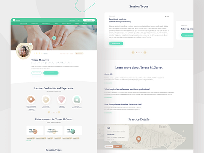 DaoCloud design proposal - Pro Profile branding design digital minimal minimalist studio ui uidesign ux web wellness