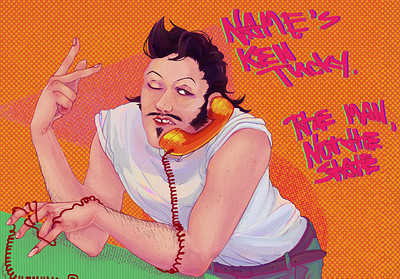 A man named Ken illustration