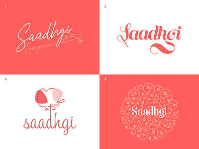 Logo Design - Saadhgi boutique boutique logo boutiques branding branding and identity branding design branding identity clothing logo illustrator logo logo design logo design branding logo design concept logo designer logo designs logo options logodesign logos logotype woman logos