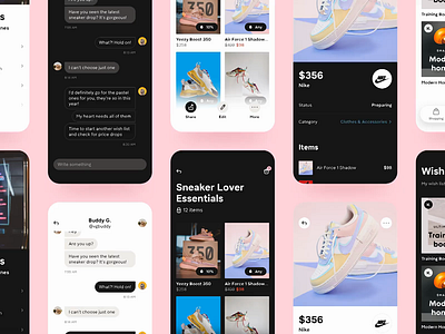 Klarna's Dark Mode app dark mode design system ds klarna light mode mobile theme ui