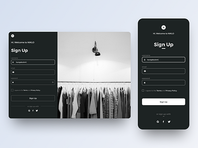 Sign Up Screen daily ui daily ui 001 daily ui challenge dailyui dailyuichallenge form mobile design mobile ui sign up signup ui ui ux user experience user interface userexperience userinterface ux web design webdesign website