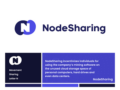 NodeSharing, logo design brandidentity branding challenge design designs graphicdesign icon illustrator logo logo design logoart logodesign logodesigner logodesigns logoprocess logos logotype mining portfolio vector