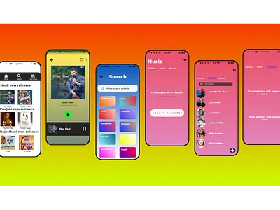 Mobile App app design icon uiux