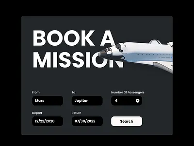 Book A Mission concept design elonmusk product design space spaceship spacex tesla ui uiux ux visual design web