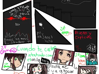 web comic part 2 design fanart illustration photoshop webcomic