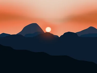 Mountain Subset design graphic design icon illustration illustrator vector