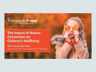 The Therapeutic Forest Webinar Facebook Banner banner design brand identity branding branding design creative design creative designer design designer graphic design graphic designer layout design layout designer logo design logo designer print design print designer social media banner typography visual design visual designer
