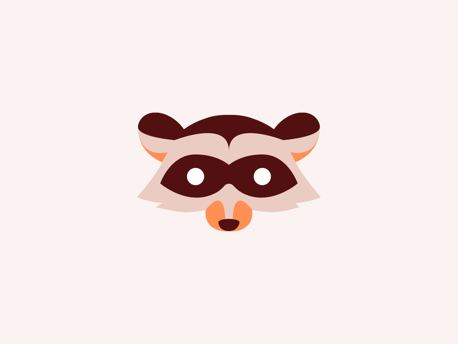 Cinnamon Raccoon animal bandit branding charcater cinnamon design exploration eyes head icon identity illustration logo mascot raccoon raccoons trash panda vector