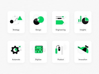 Tech Icon Set design design process icon icon design icon set iconography icons illustraion tech tech company tech design technical techno technology ui uiux ux