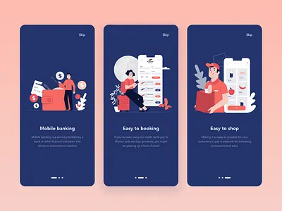 Mobile Banking app app design bank bank app banking app design finance finance app splash ui ux