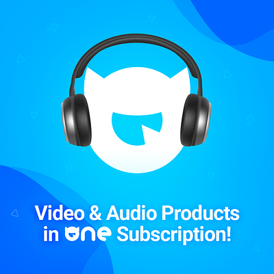 Video & Audio products are available in ONE Subscription! audio video