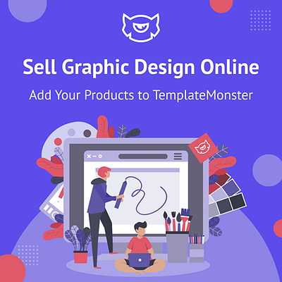 🤩Sell Graphic Design Online on TemplateMonster marketplace