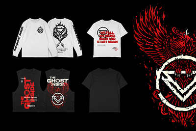 The Ghost Inside - Merchandise Collection apparel apparel design band merch branding clothing brand design graphic design hoodie illustration logo merch merch design merchandise merchandise design streetwear t shirt t shirt design the ghost inside typography