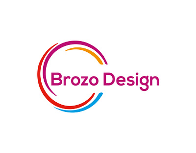 Brozo Design brand identity design flat illustration letter logo design signature