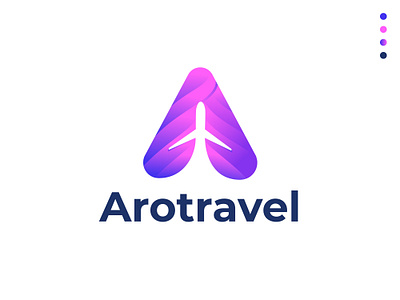 Aro travels logo design | modern letter A logo abstract logo app app design app logo best logo designer brand design brand identity branding icon letter logo logo logo design minimal modern logo modern logo design modern logo design 2020 modern logo design trends modern logos travel agency travel logo