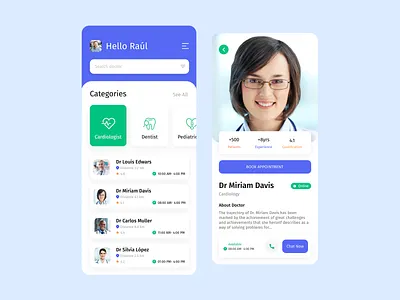 Doctor App Concept app design creative design design app designs doctor app doctors uidesign uiux uiuxdesign webdesign wireframe