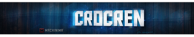 YouTube Banner - Crocren photoshop youtube youtube banner youtube channel