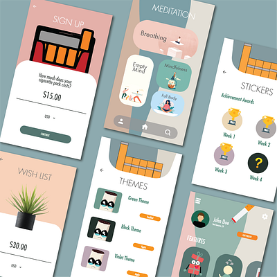 Tobacco Control Meditation 2 app design appdesign application css front end development frontend html jquery jquery ui jquerymobile mobile ui mobileapp ui uiux uiux design uiuxdesign userexperience userinterface userinterfacedesign ux