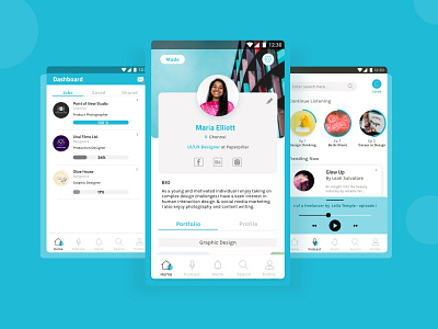 Design Dock - job portal for designers app app design case study freelancer job portal jobs mobile mobile app design mobile ui ui ux ux case study ux research