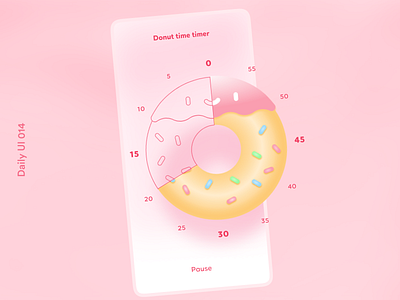 Daily UI 014 Time Timer app design appui appuidesign daily ui daily ui 014 dailyui dailyui 014 dailyuichallenge time time app time ui timer timer app timer ui timers