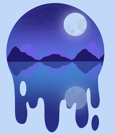 Night Scene illustration