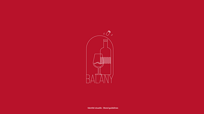 Visual Identity - Balany brand guidelines brand identity branding graphic design logo logo design logos logotype shop wine