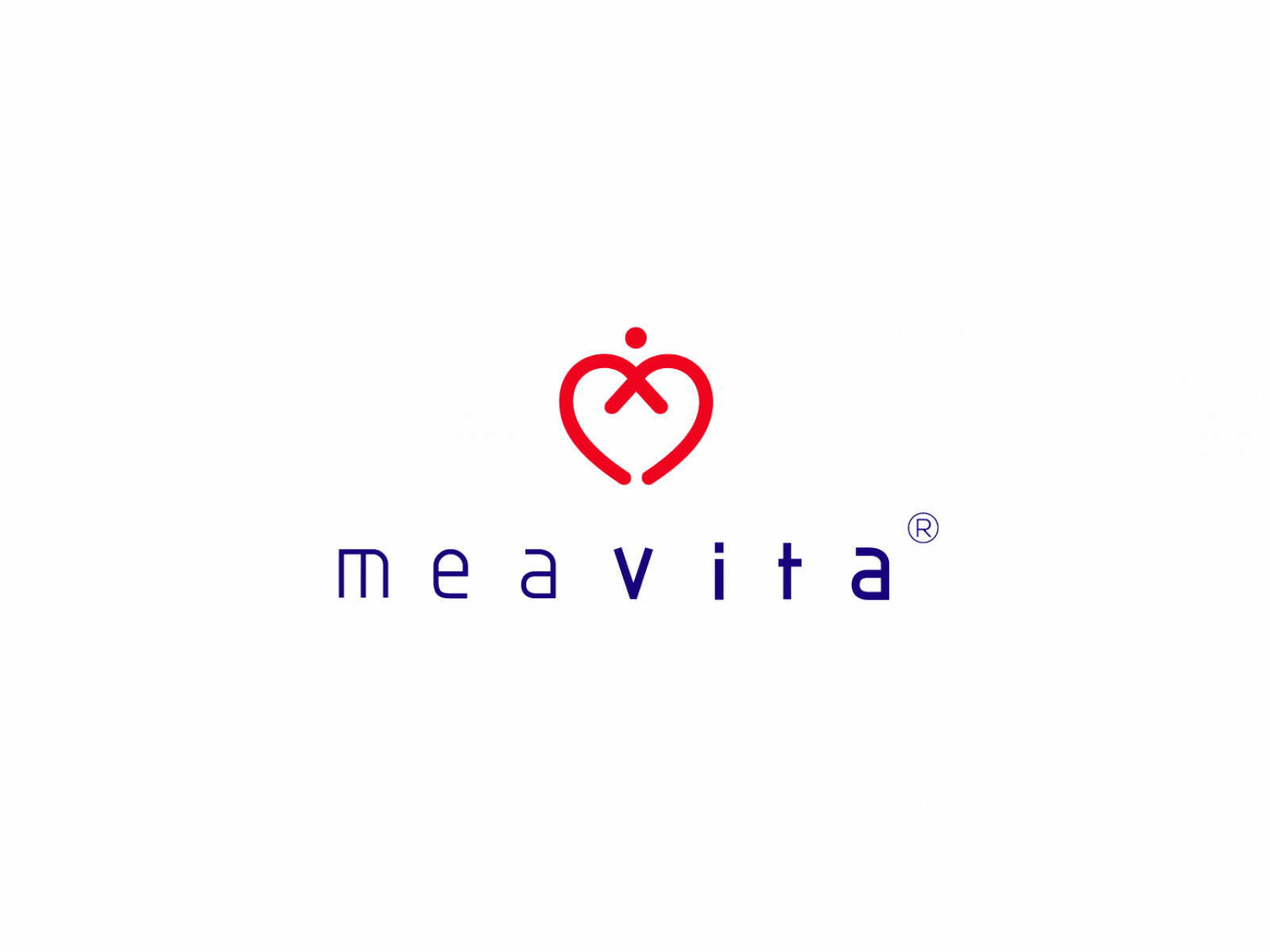 Meavita - logo animation ae aftereffects animation brand animation clinic design heart icon lines logo logo animation logo reveal medical motion design motion graphics stroke