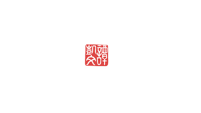 Chinese name stamp branding icon illustration logo vector