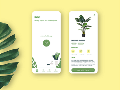 Planted – an app designed for plant lovers app design design mobile mobile app mobile app design mobile design mobile ui ui uidesign ux