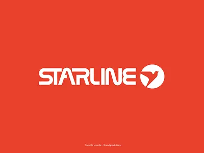 Visual Identity-Starline airline brand branding graphic design logo logos logotype retrofuturism space visual identity
