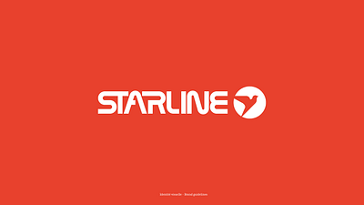 Visual Identity-Starline airline brand branding graphic design logo logos logotype retrofuturism space visual identity