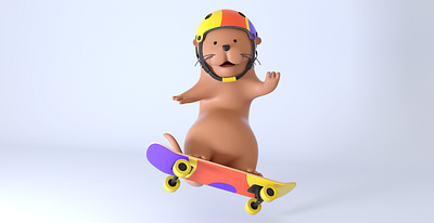 Bibo - 3D Character 3d animal c4d character character design illustration octane