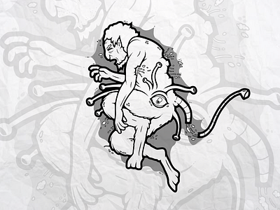 Lovecraftober #11 - DISGUSTING [The Dunwich Horror] black white blackandwhite disgusting dunwich hplovecraft illustration inktober inktober2020 inktober2020disgusting inktoberbr inktoberbrasil lineart lovecraft thedunwichhorror