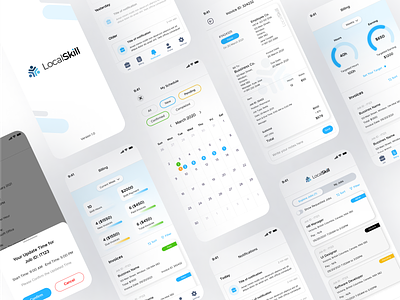Job Board For Employee & Business android app design ios app design uidesign uidesigner uiux userinterface