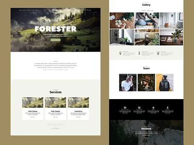 The Forester - Elementor Creative Portfolio WordPress Theme agency business clean creative portfolio cube portfolio design elementor multipurpose onepage portfolio responsive webdesign website wordpress wordpress theme