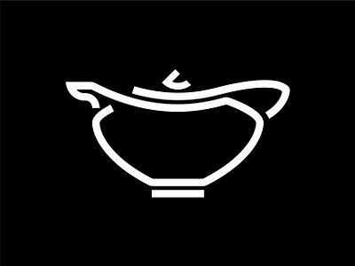 Teapot black design graphic graphic design logo logocreation logodesign minimal art minimalistic sandro tea teapot vector white