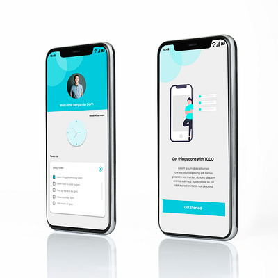 ToDo App design graphics illustration minimalist productdesign ui ui ux user experience ux vector