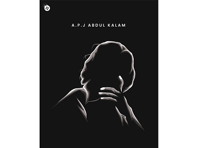 A. P. J. Abdul Kalam . Shade vector illustration abdulkalam abdulkalamthoughts apjabdulkalam illustration typography vector vector illustration vectorart