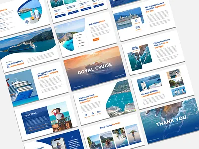 Cover Head GriRoyal Cruise - Cruise Ship Powerpoint Template d agency blue . beach business cruise holiday hotel nature photography portfolio powerpoint resort ship shiping tour tourism travel travel agency travelling trip vacations