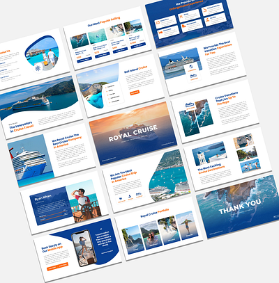 Cover Head GriRoyal Cruise - Cruise Ship Powerpoint Template d agency blue . beach business cruise holiday hotel nature photography portfolio powerpoint resort ship shiping tour tourism travel travel agency travelling trip vacations